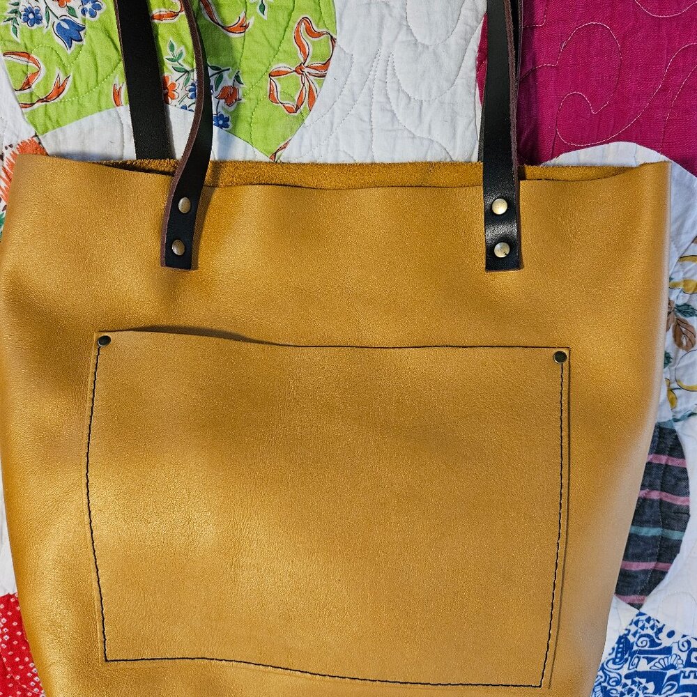 Portland Leather Goods Honeycomb Large Classic Tote